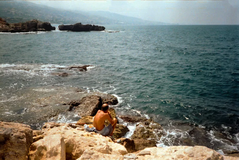far away shot on Kodak Gold 200 with a Leica Mini, developed at Darkroom Amman, by dontblamebaha