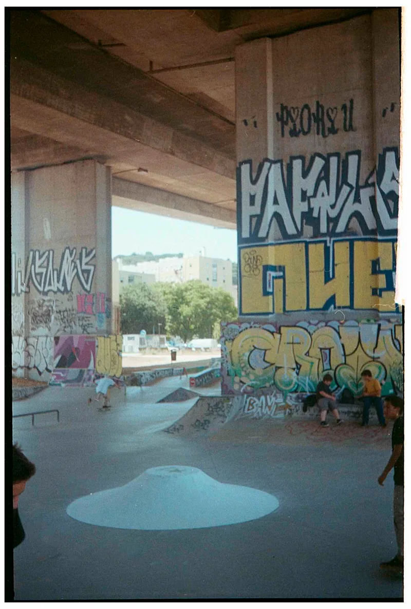 Skate diaries - Campolide shot on Kodak Gold 200 with a Canon 300x, developed at Xano Lab, by Lixo Generico
