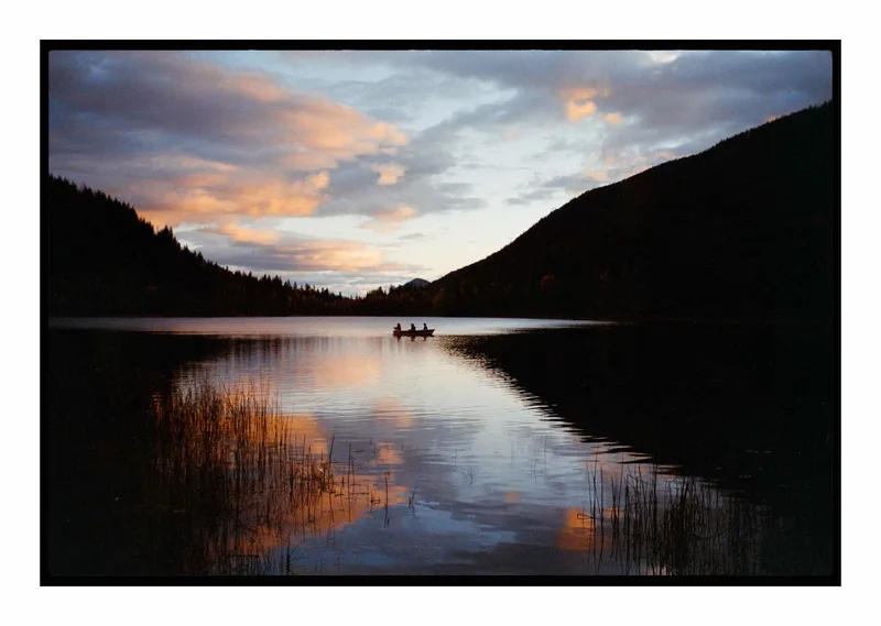 Rowing shot on Kodak UltraMax 400 with a Contax T2, developed at Home / Self-Developed, by Stuart Leeds