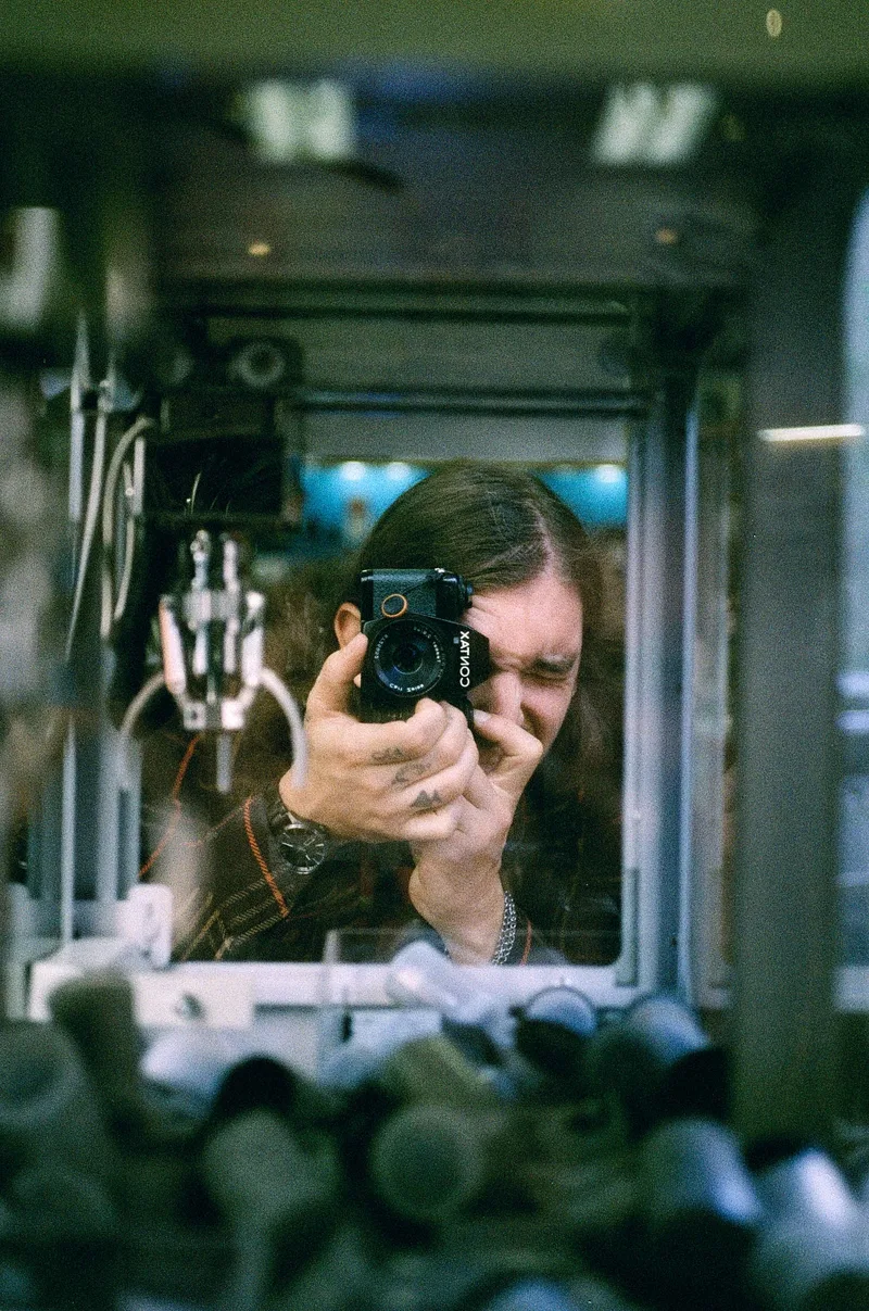 Expired film claw machine shot on Harman Phoenix 200 with a Contax 139Q, developed at The Shutterbug, by Squid