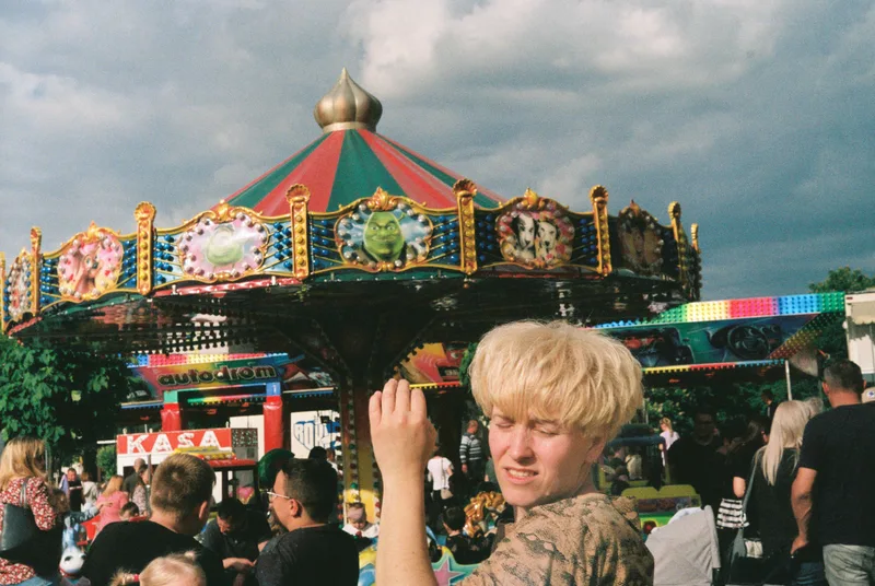 Circus shot on Kodak ColorPlus 200 with a Zorki 4K, developed at MicroLab Poznanski.Analog, by vetrarmyrkur