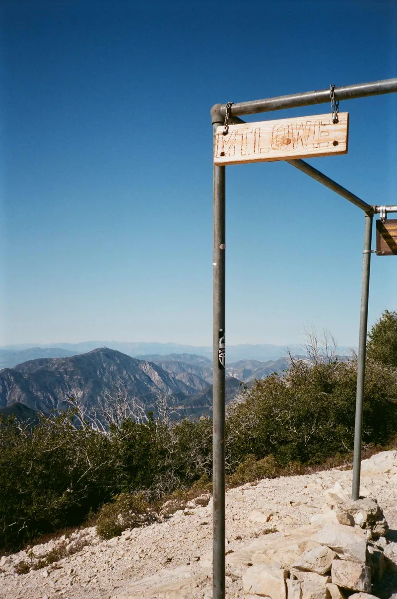 Summit, Mt. Lowe shot on Kodak Portra 400 with a Konica AutoS2, developed at Dominion Camera, by Lucy Mueller