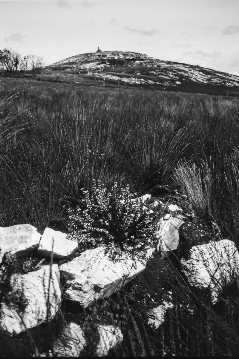 Mont Saint-Michel de Brasparts shot on Film Washi Film Washi A with a Voigtländer Bessa R2, developed at L'Atelier Argentique, by Analogue Resistance