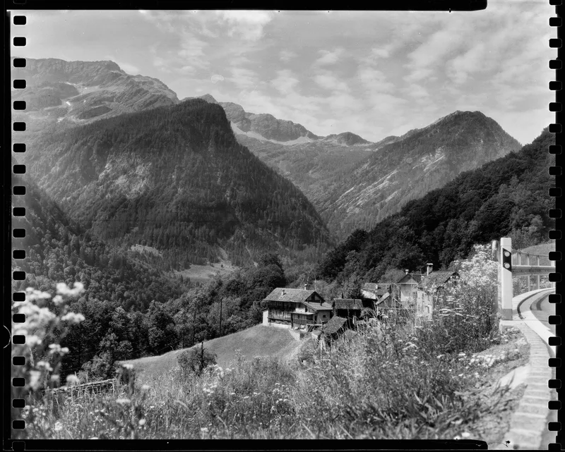 Niva - Vallemaggia shot on Washi K with a Graflex Pacemaker Speed Graphic, developed at Home / Self-Developed, by Alessandro Benevento