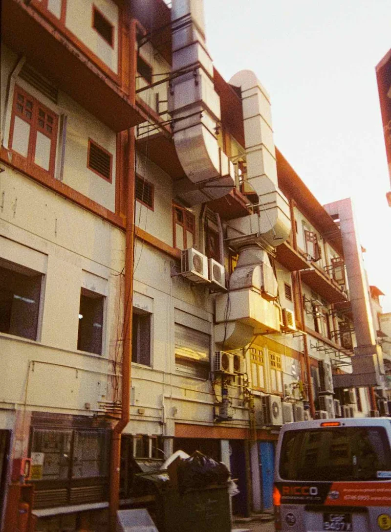 Singapore City, October 2023 shot on VibePhoto Max 400 with a Kodak Ektar H35, developed at F8 Photo, by Rafael Gandionco