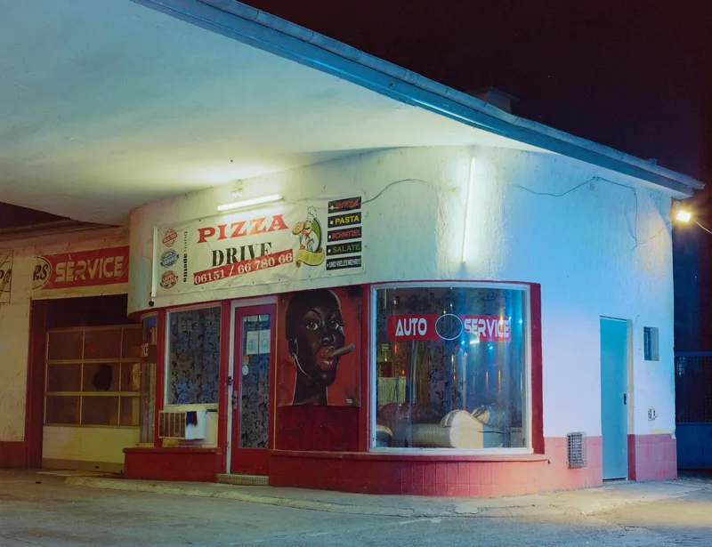 Petrol stations… shot on Kodak Portra 800 with a Plaubel Makina670, developed at NIMM FILM, by Braaamer