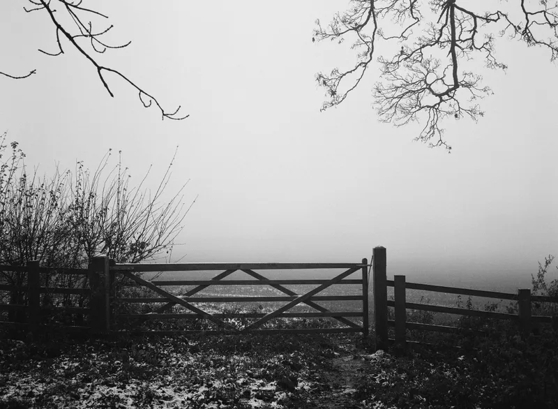 Into the abyss shot on Ilford XP2 Super 400 with a Fuji GA645, developed at The Film Safe, by JFR Film