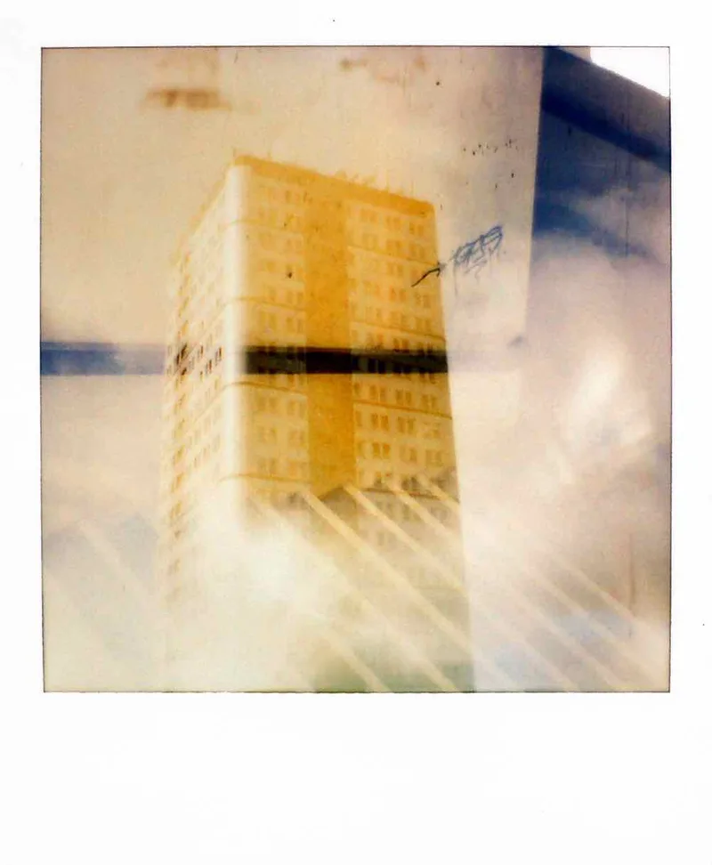 Levels shot on Polaroid 600 with a Polaroid SX-70 Sonar, by Matt