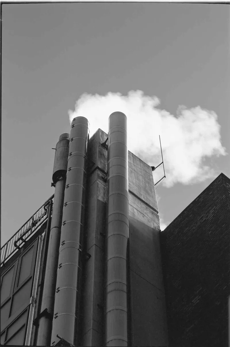 Krankenhaus 1 shot on Adox CMS 20 II with a Canon New F-1, developed at Home / Self-Developed, by Till Erdmenger — Businessfotos