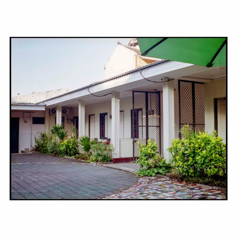 Hotel in Blitar shot on Fujifilm Pro 160NS with a lomography lubitel166+universal, developed at Labrana Lab, by Venendar