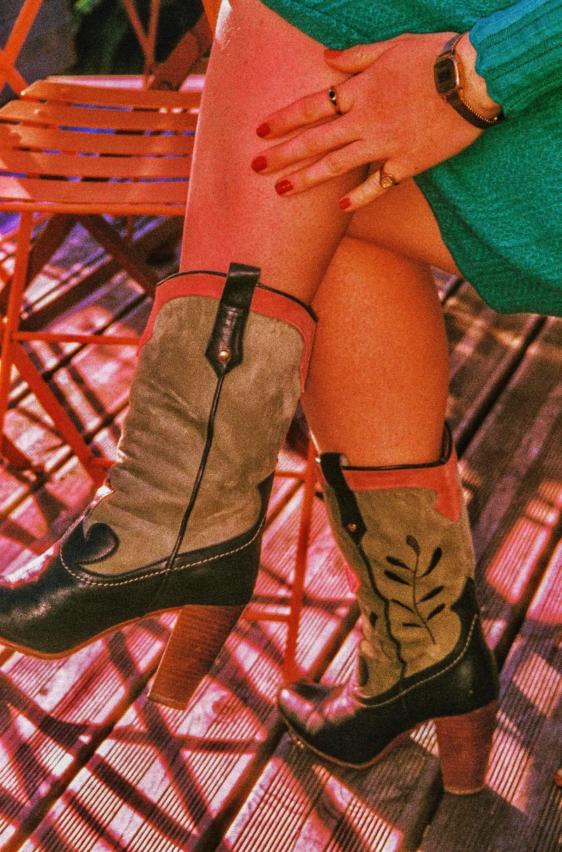 she's so cool shot on Harman Phoenix 200 with a Olympus Mju II Zoom 80, by Jen