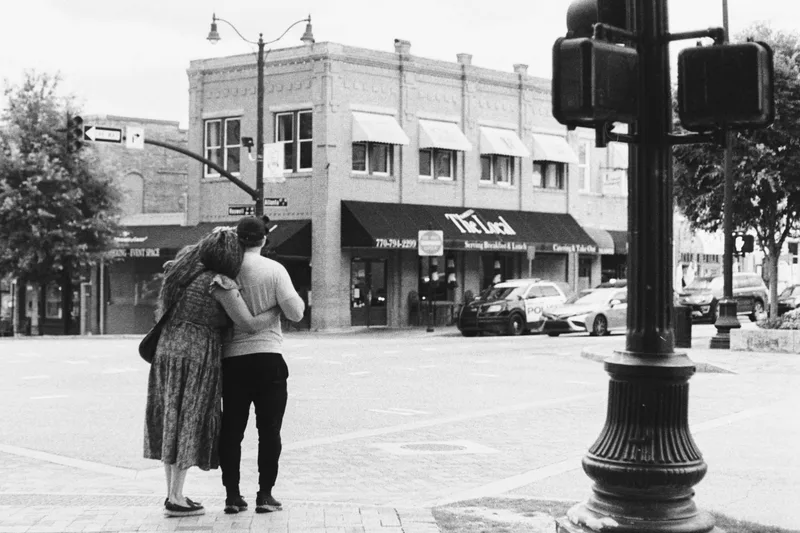 Locals shot on Kodak Tri-X with a Nikon FM, developed at Home / Self-Developed, by Ryan Jensen
