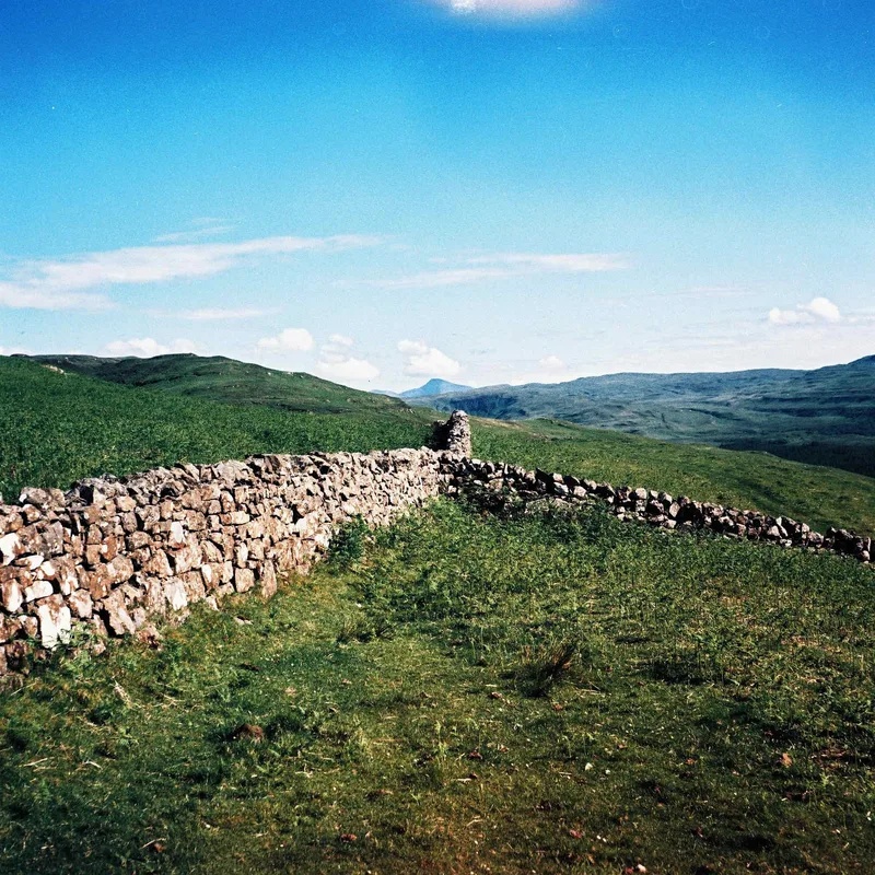 Dervaig shot on Fujifilm Provia 400F with a Zeiss Ikon Nettar 518/16, by Matt