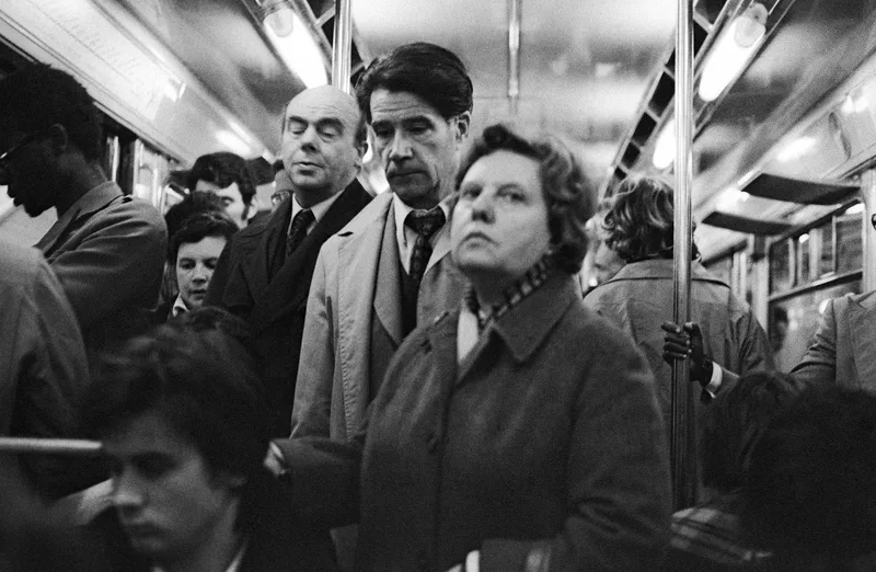 Paris metro. shot on Kodak Tri-X 400 with a Nikkormat FTN, developed at Home / Self-Developed, by Fons Rademakers