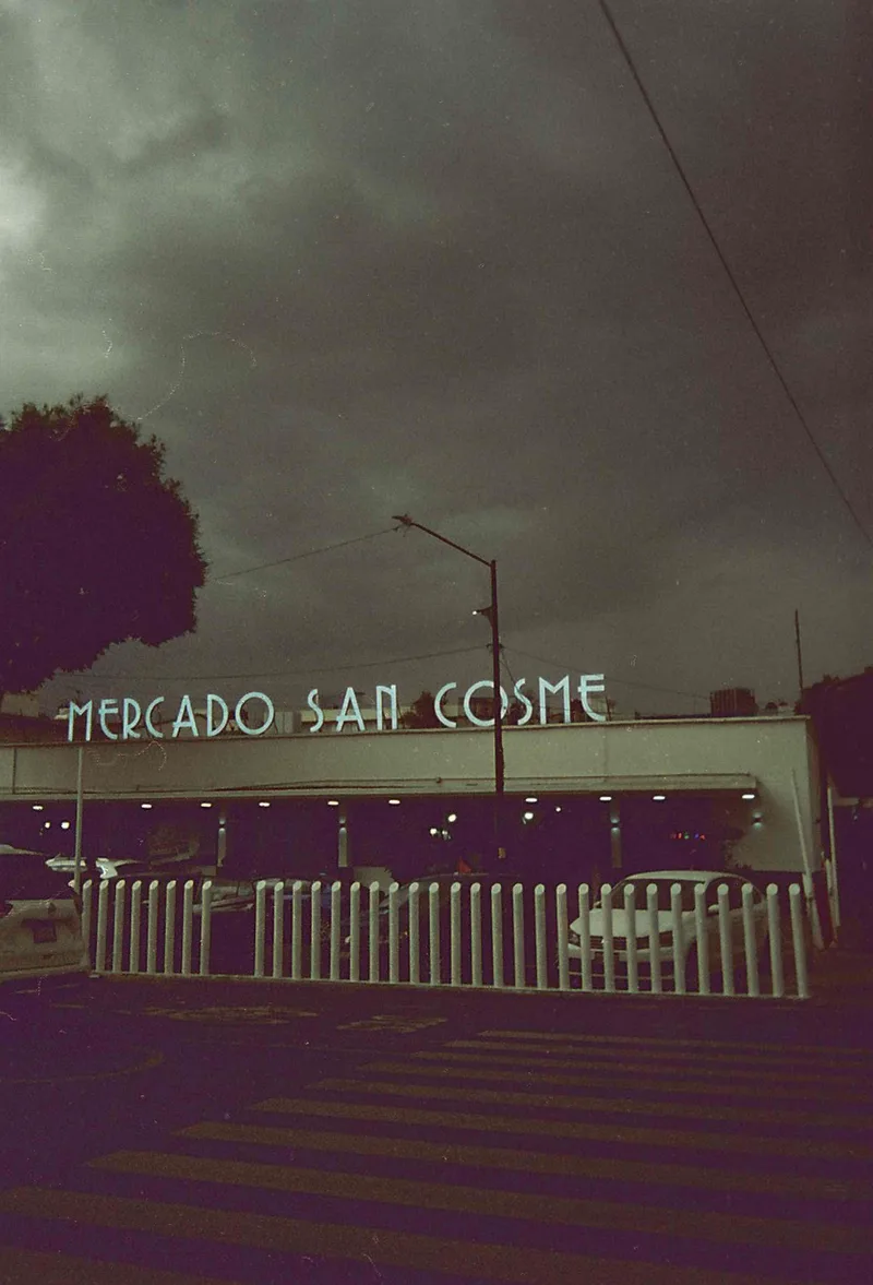 San Cosme shot on Cinestill 50D with a Kodak Ektar H35, developed at Dichroic Lab, by Carlos White