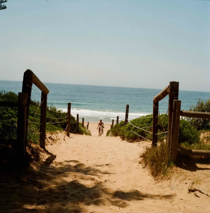 Beach days 🏖️ shot on Kodak Gold 200 with a Pentacon Six TL, developed at Rewind Photo Lab, by Jack