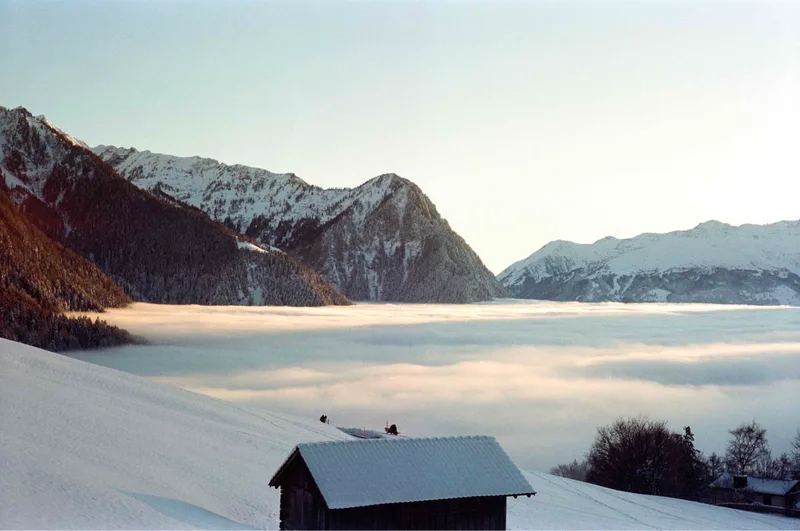 See of fog shot on Kodak Portra 400 with a Kodak Retina1a, developed at DevbyJannis, by Robster lobster