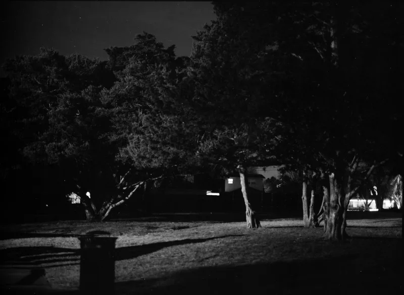 The Park at Midnight shot on Lucky SHD 400 with a Pentax 645, developed at Legacy Photo Lab, by Dean