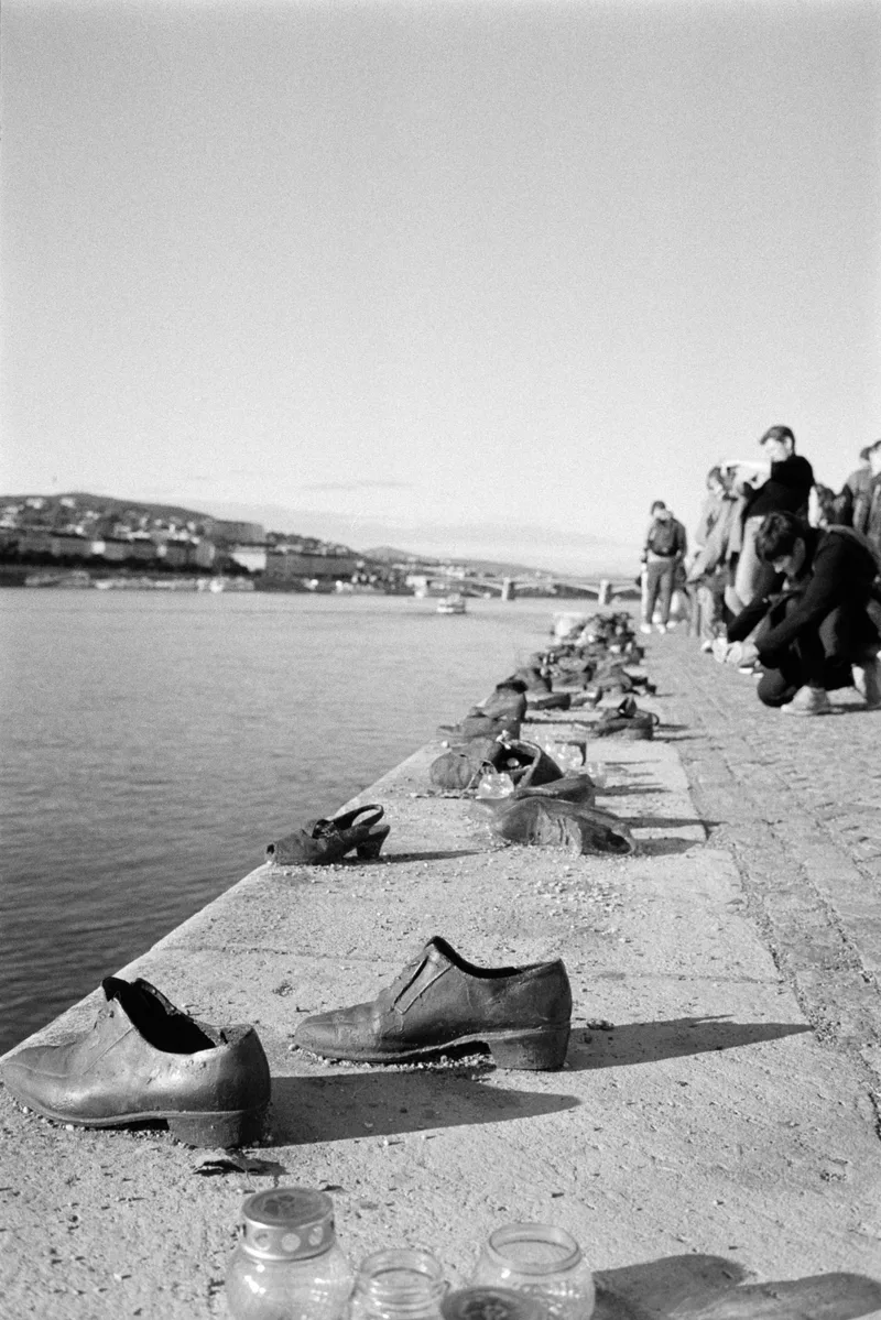 The Shoes shot on Kodak Tri-X 400 with a Leica M6 TTL 0.85, developed at Home / Self-Developed, by Jim Maher