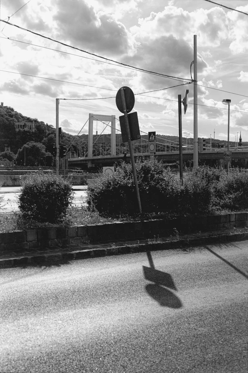 Urban view shot on Rollei Retro 80S with a Minolta X-500, developed at Home / Self-Developed, by Endre