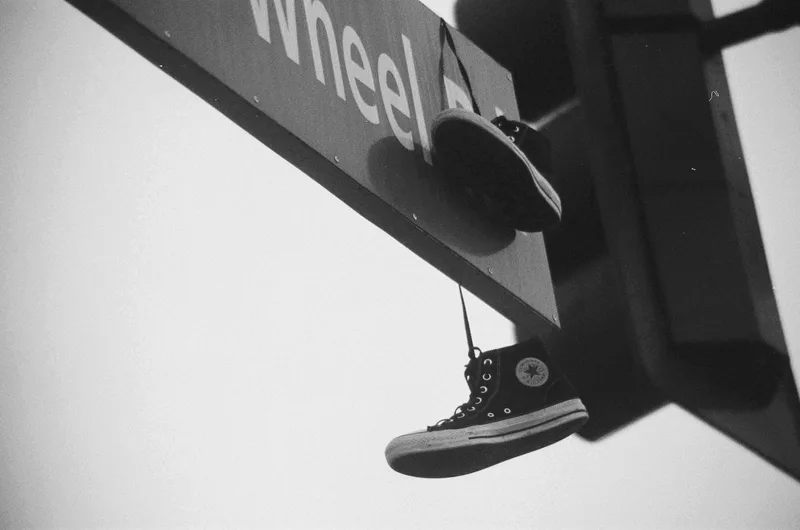 Get Your Kicks shot on Kodak T-Max P3200 with a Minolta SR-T 201, developed at Dexter’s Camera, by Jarek