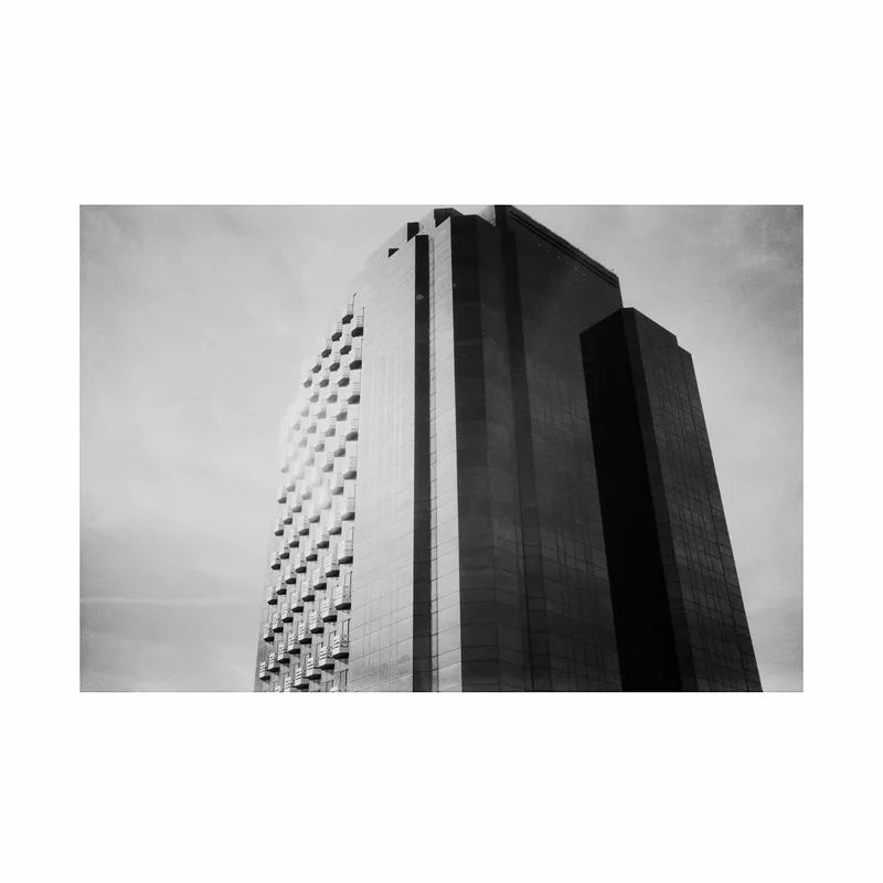 Building one. shot on Rollei Retro 100 with a Leica M5, developed at Home / Self-Developed, by Evan
