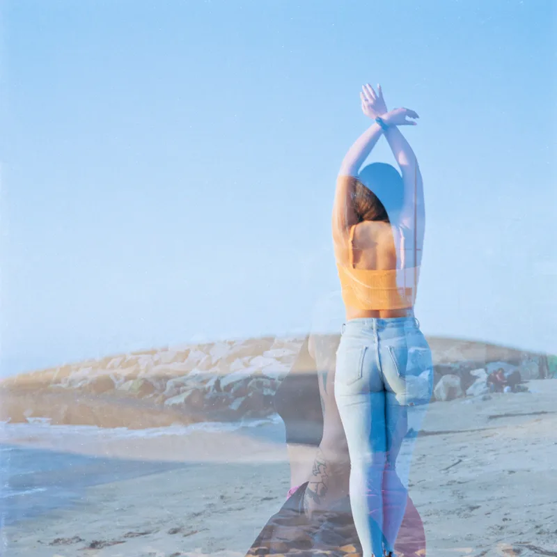 Accidentally double exposure shot on Kodak Portra 400 with a Hasselblad 501C/M, by Oscar Quiroz