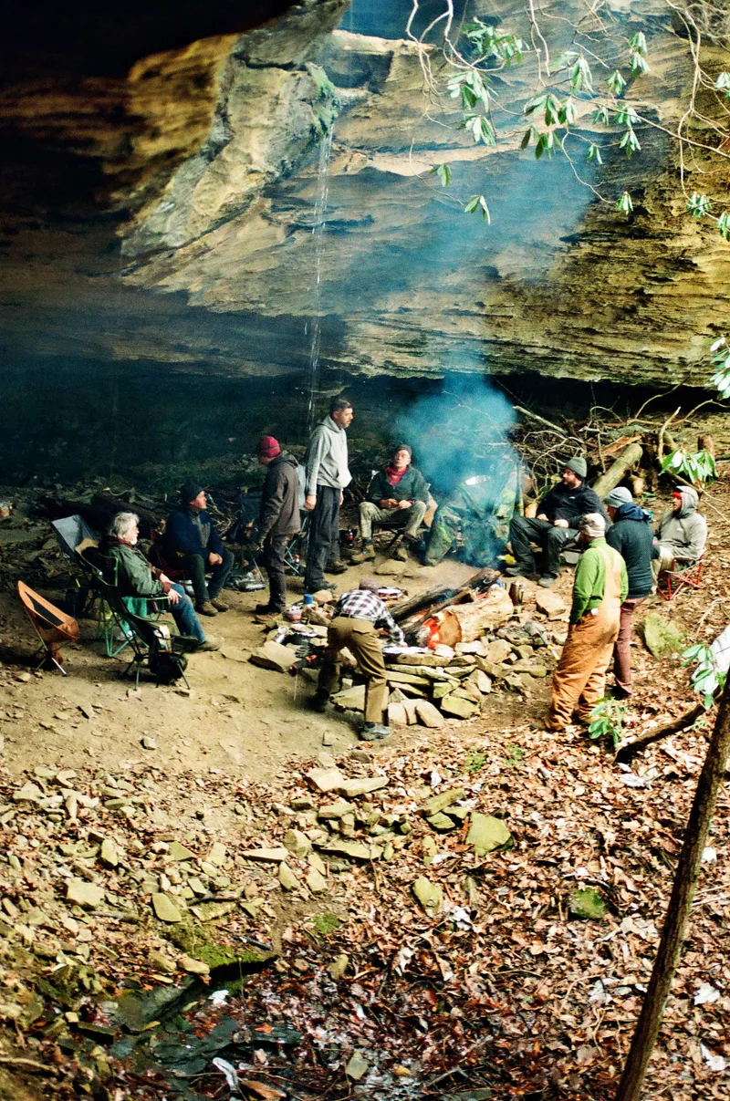 Boys trip! Red River Gorge, KY shot on Fujifilm 400 with a Canon 650, by Zak Otterson