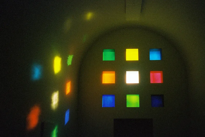 Windows shot on Kodak Portra 400 with a Contax TVS, by Andrew