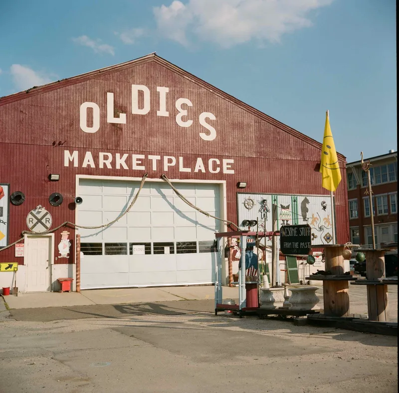 “Awesome Stuff From the Past” shot on Kodak Portra 400 with a Ricoh SuperRicohflex, developed at Dominion Camera, by Lucy Mueller