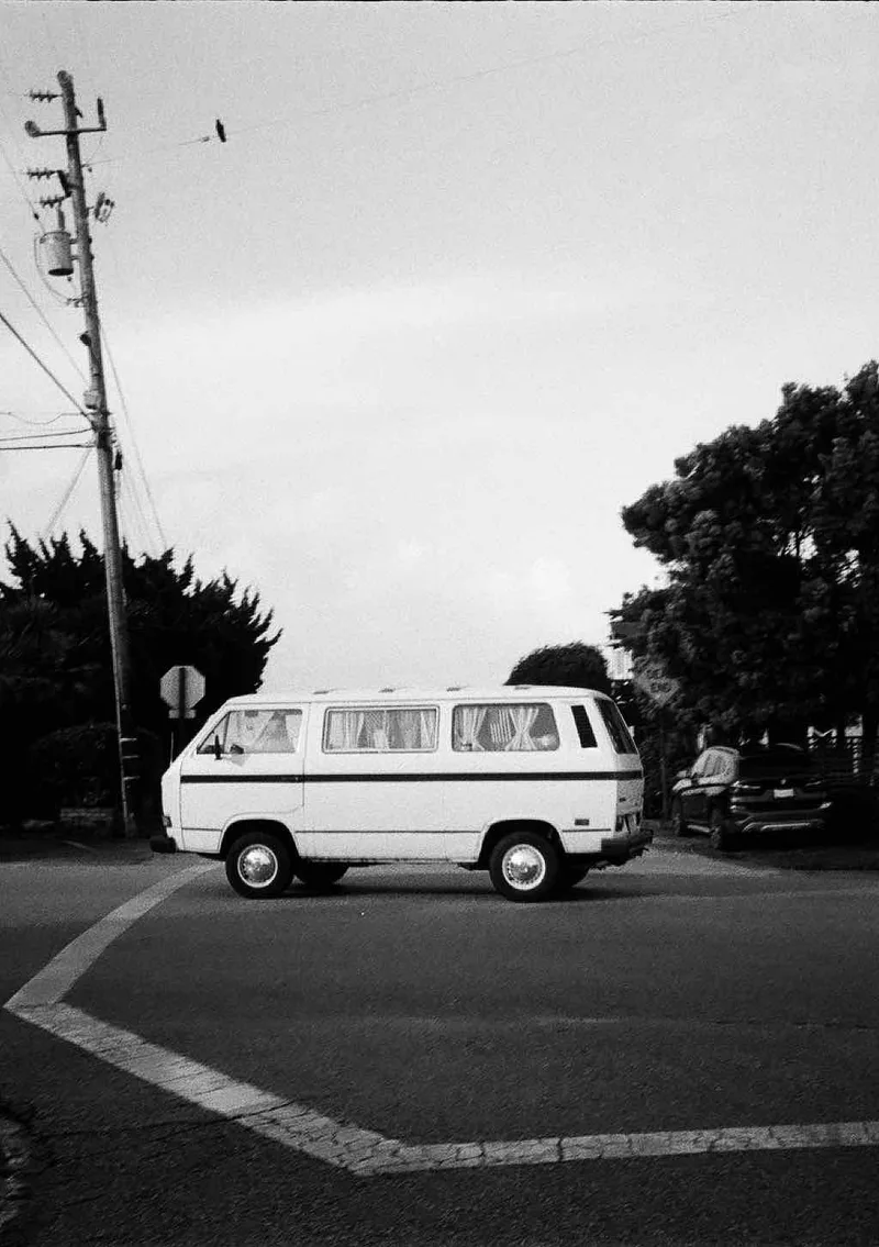 Cruisin shot on Kodak Tri-X 400 with a Olympus Pen EE-3, developed at The DarkRoom, by Ray