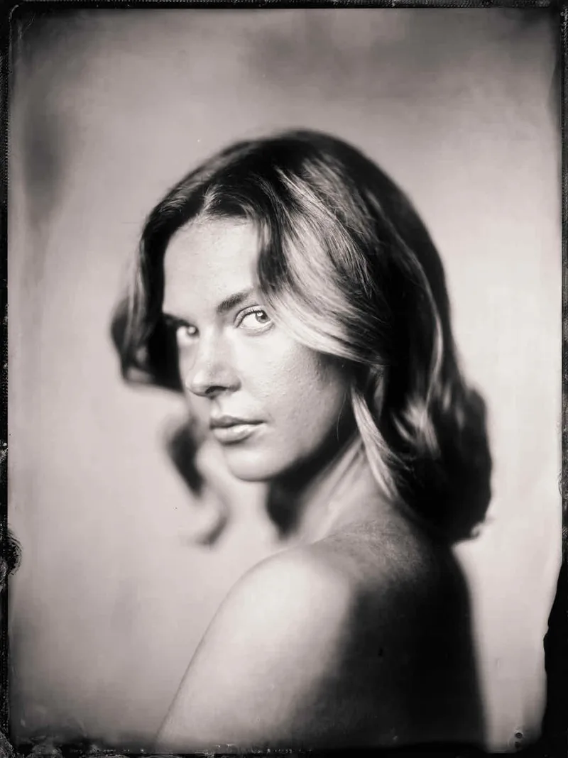 Anna Isabell shot on Self made wet plate collodion with a Kodak 2D, by Markus Hofstätter