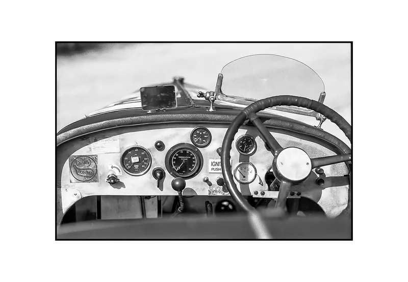 Cockpit shot on Kodak T-Max 100 with a Leica M7, developed at Sedan Sieben, by Christian