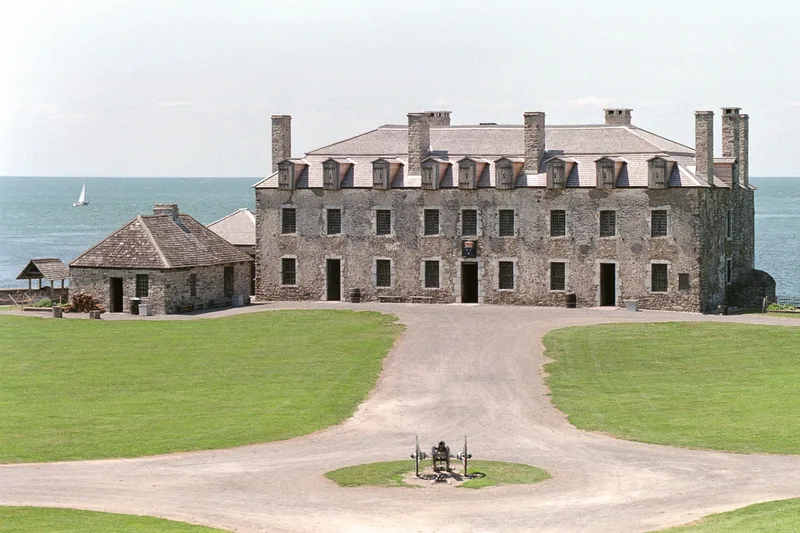 The French Castle, Ft. Niagara, NY USA shot on Fujifilm 200 with a Nikon F4s, developed at Dwayne's Film Lab, by Chikubi