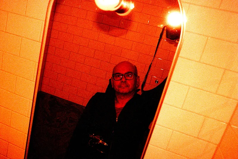 Autoportrait en RED shot on Harman Red 125 with a Canon EOS 33, developed at Home / Self-Developed, by MARCO PHOTOS