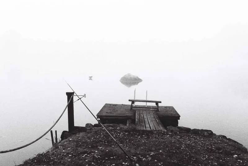 Misty morning I shot on Kodak Tri-X 400 with a Nikon F100, developed at Photo Stella, by Jussi