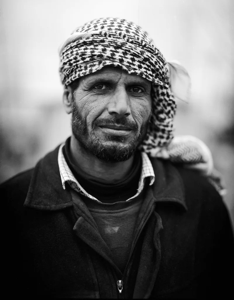 “Raise your head high, you’re a free Syrian now” shot on Ilford Ortho Plus 80 with a Pentax 67, developed at Home / Self-Developed, by Kuortam
