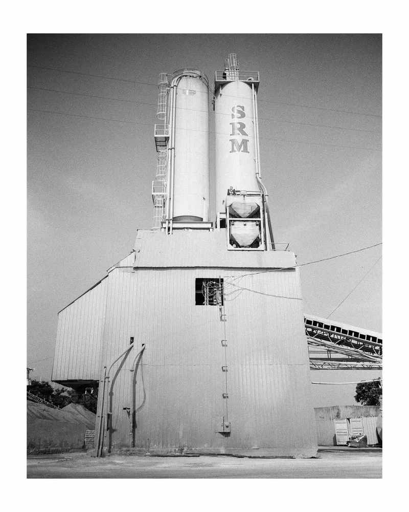 Concrete Manufacturing shot on Ilford HP5 Plus 400 with a Nikon 28Ti, developed at Indie Film Lab, by Chris