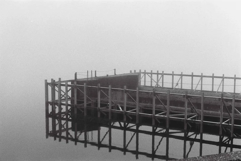 Water pumping station shot on Kodak Double-X 5222 with a Fujica AX-3, developed at Deivids Film Lab, by laurenz