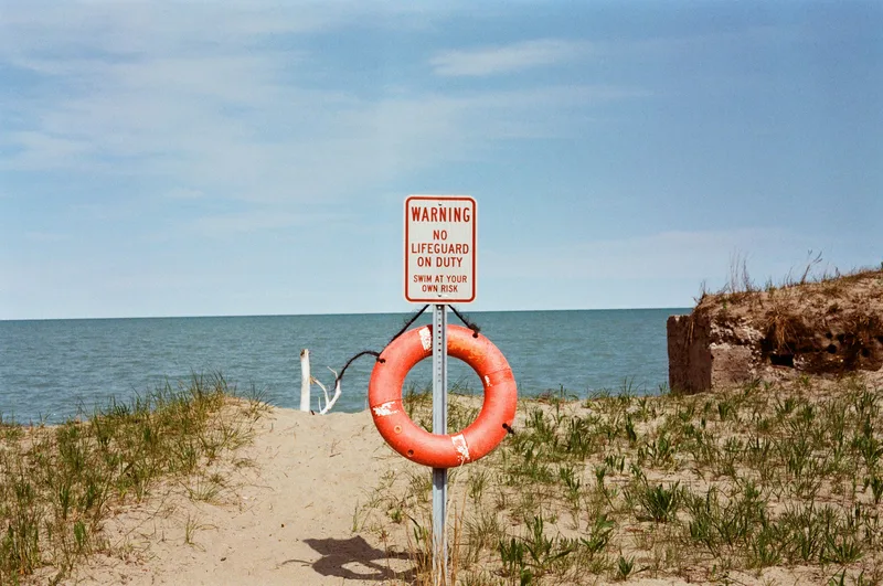 No Lifeguard on Duty shot on Kodak Gold 200 with a Chinon CE-4, developed at Dos Fotos, by WiresinaBox