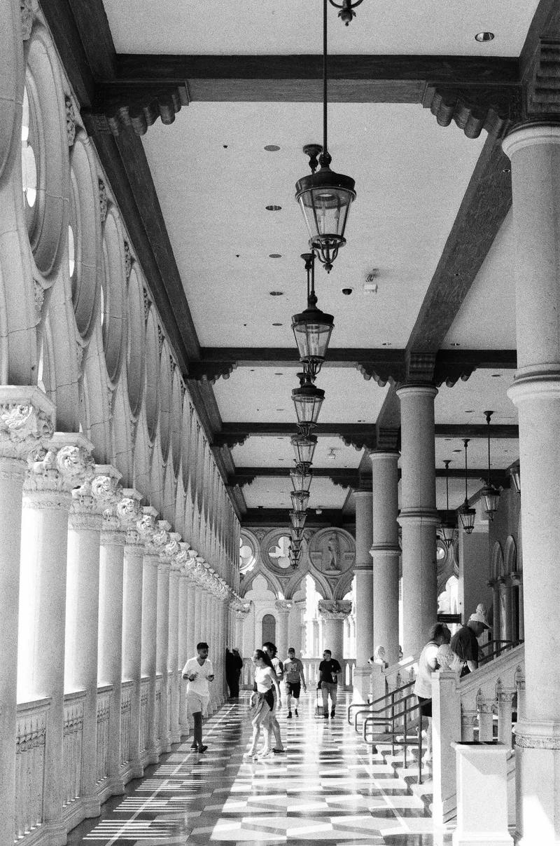 Venetian shot on Arista EDU Ultra 400 with a Canon EOS Rebel G, developed at Dunwoody Photo, by Mustafa Tikiwala