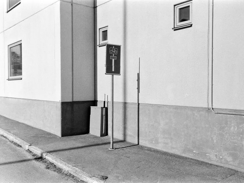 Dead end shot on Ilford Delta 400 with a Leica M6, developed at One more film lab, by One_more_roll