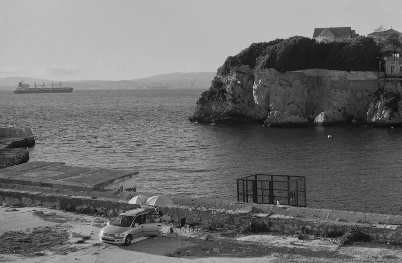 Rosia Bay shot on Shanghai GP3 with a Asahi AsahiFlexIIa, developed at Home / Self-Developed, by Mark Beadle