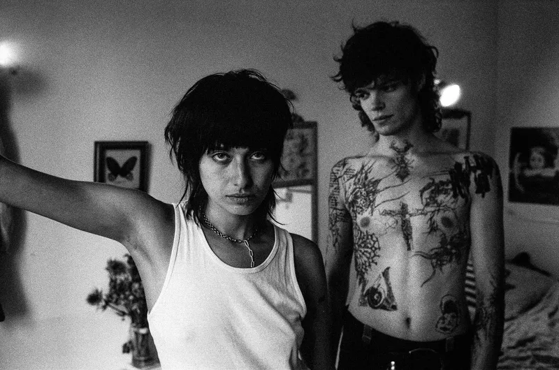 Axelle et Ulysse shot on Kodak Tri-X 400 with a Leica M2, developed at Nation Photo, by Florian Leboutet