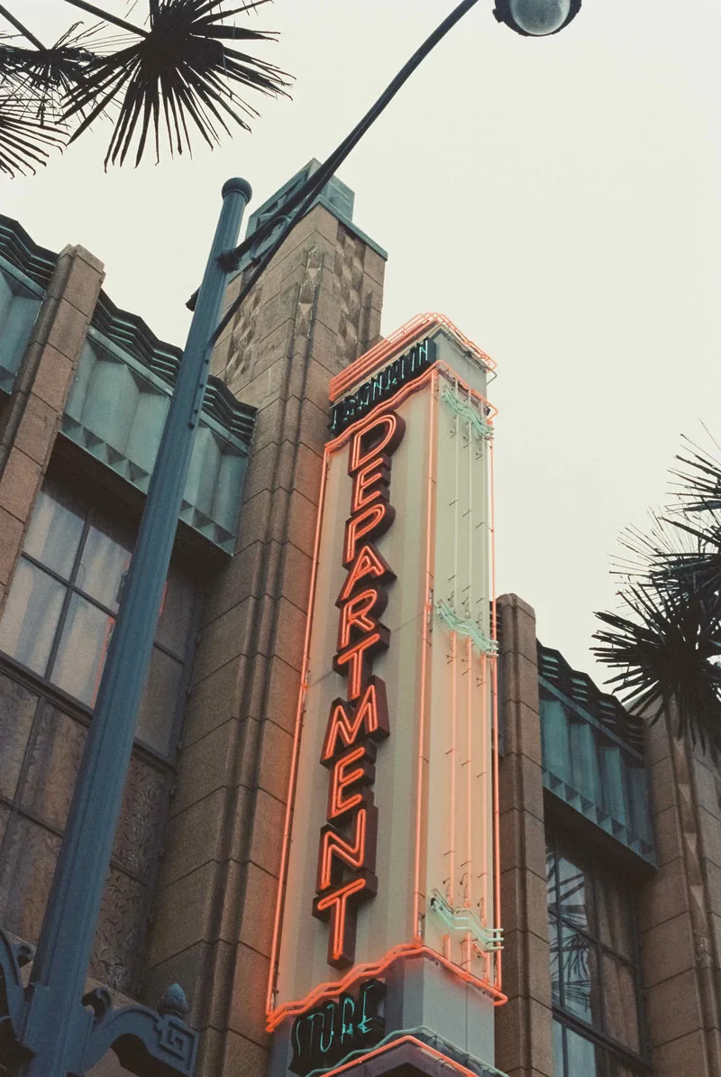 Another Neon light at Disneyland Paris shot on Kodak Vision 3 500T with a Yashica FX-3 Super 2000, developed at GrainyRoll, by 400grains