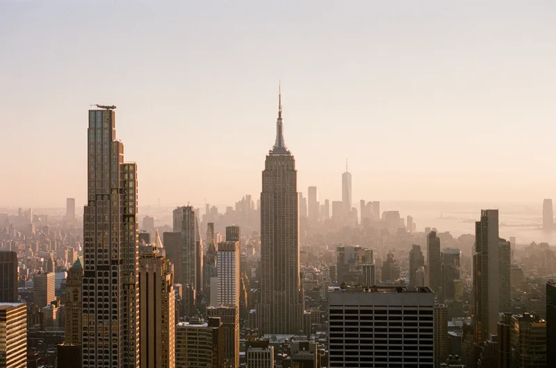 Top of the Rock shot on Kodak Portra 400 with a Leica IIIg, developed at FilmDev, by Rich