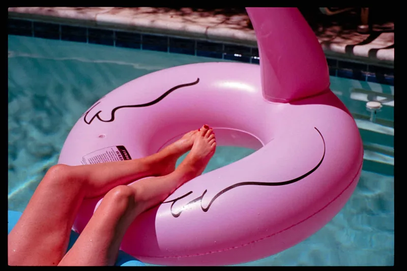 Pool Time shot on Flic Film Elektra with a Canon AE-1 Program, developed at Home / Self-Developed, by PB