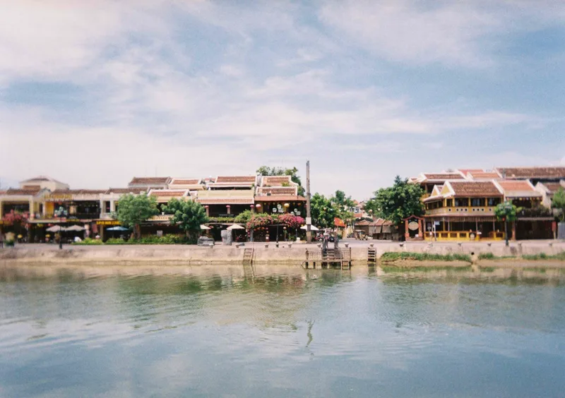 Hội An Ancient Town shot on Kodak ColorPlus 200 with a Kodak Ektar H35, developed at LLab, by Tanh