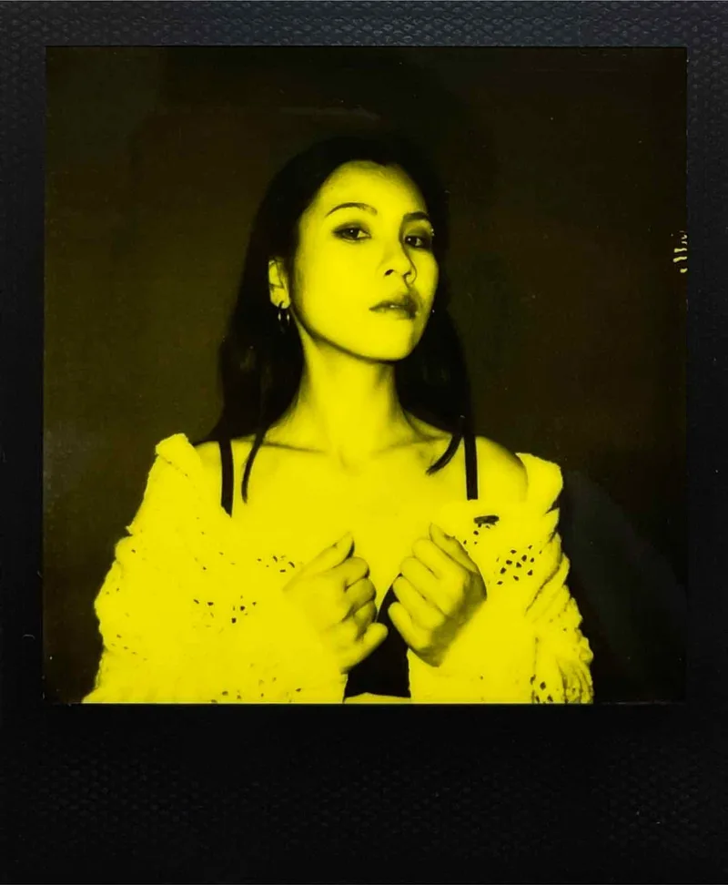 Sunflower 🌻 shot on Polaroid 600 with a Polaroid SX-70, by BadMonkey