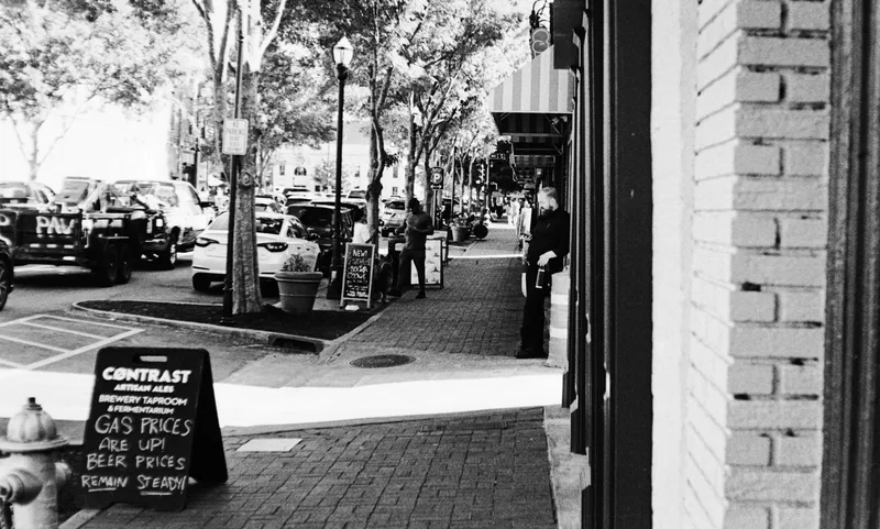 Street Scene shot on Kodak Tri-X with a Yashica Lynx 5000, developed at Home / Self-Developed, by Ryan Jensen